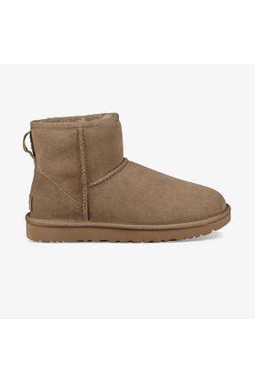 بوت / نیم بوت طلائی زنانه پاشنه تخت UGG - کد 846413964