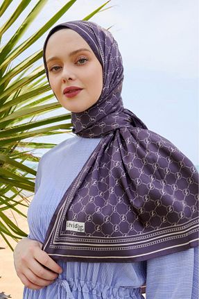 شال بنفش زنانه اکریلیک Levidor - کد 889943316