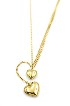 گردنبند استیل ( فولاد ) طلائی استیل (فولاد) MENESSA - کد 890658762