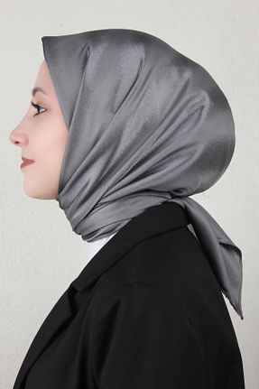 دستمال گردن طوسی PİRAMİT - کد 890670594