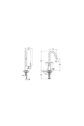 شیر سینک ظرفشویی سفید Artema - کد 158410656