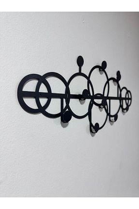 چوب لباسی مشکی فلزی 3art Metal - کد 890669833