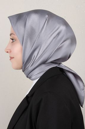 دستمال گردن طوسی PİRAMİT - کد 890670581