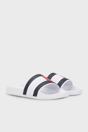دمپائی سفید مردانه پلی استر Tommy Hilfiger - کد 692753095