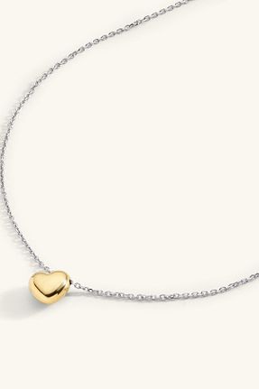 گردنبند نقره طلائی زنانه 925 عیار Marie Claire - کد 890139218
