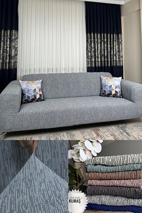 کاور مبل سرمه ای جاکار Faiend - کد 82893290