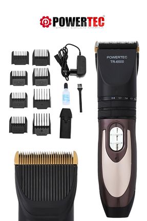 ماشین اصلاح صورت مشکی Şarjlı Powertec - کد 31083674