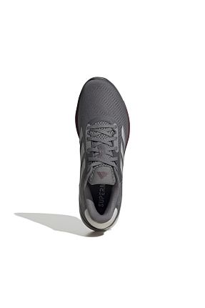 کفش اسنیکر طوسی زنانه بند دار adidas - کد 887260679