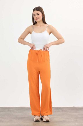 شلوار نارنجی زنانه بافتنی Rays - کد 888624075