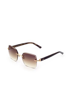 عینک آفتابی طلائی زنانه 55 ELOI Sunglasses - کد 888638970