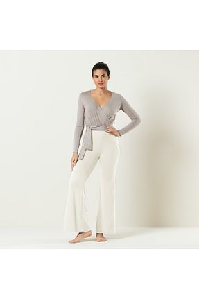 شلوار سفید زنانه الاستین Chakra - کد 392805929