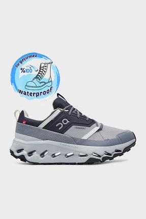 کفش اسنیکر طوسی زنانه بند دار On Running - کد 888632971