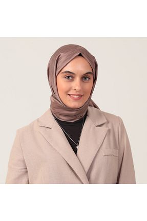 شال قهوه ای زنانه ابریشم ipekistanbul - کد 888638662