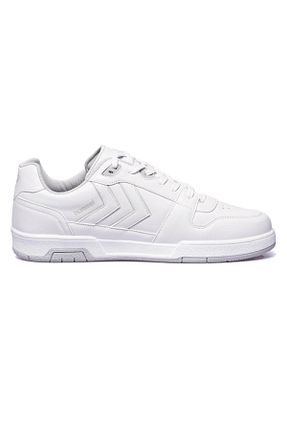کفش اسنیکر سفید زنانه بند دار hummel - کد 888266656