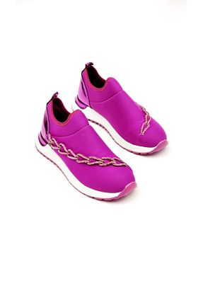 کفش اسنیکر صورتی زنانه بدون بند Zoom Women Style - کد 888688646