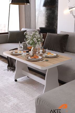 میز جلو مبلی سفید Suntalam Aktehome - کد 875246482
