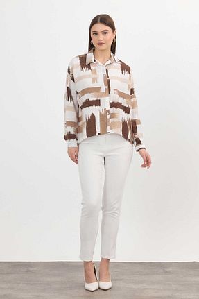 پیراهن قهوه ای زنانه رگولار Rays - کد 888719705