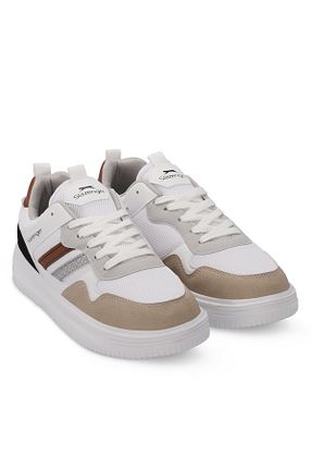 کفش اسنیکر سفید مردانه بند دار Slazenger - کد 888728397