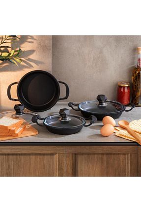 ماهیتابه مشکی زیره نچسب Schafer - کد 776482321