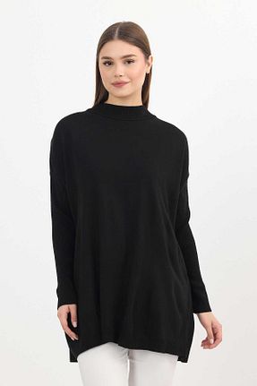تونیک مشکی زنانه بافتنی Rays - کد 857584388