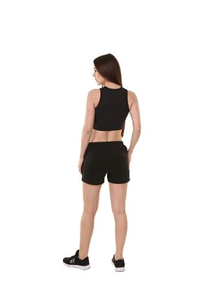 ست بالاتنه و پائین تنه مشکی زنانه بافت MODA - کد 888735822
