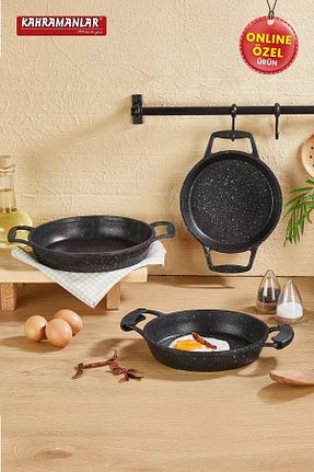 ماهیتابه مشکی زیره نچسب Kahramanlar - کد 882241321