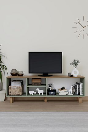 میز و پایه تلویزیون سبز Suntalam midoser - کد 873763986