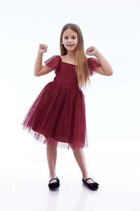 لباس زرشکی بچه گانه بافتنی Ahengim Kids - کد 888754849