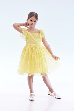 لباس زرد بچه گانه بافتنی Ahengim Kids - کد 889622527