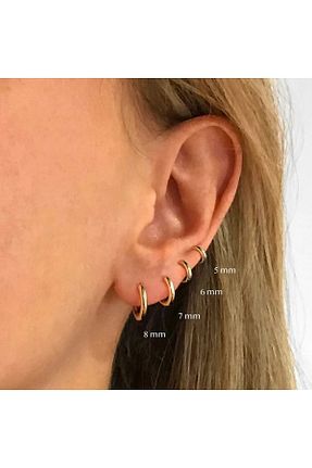 گوشواره نقره صورتی زنانه 925 عیار Bylin - کد 299418833