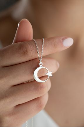 گردنبند نقره زنانه 925 عیار Vetro Silver - کد 683409502