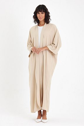 کلاه و ابایا بژ زنانه پنبه ای MODA - کد 888805782