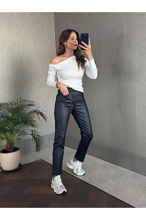 شلوار جین مشکی زنانه پاچه تنگ Forlady4 - کد 888816261