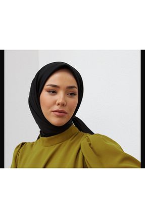 روسری مشکی پلی استر SILKHOME EŞARP - کد 888876405
