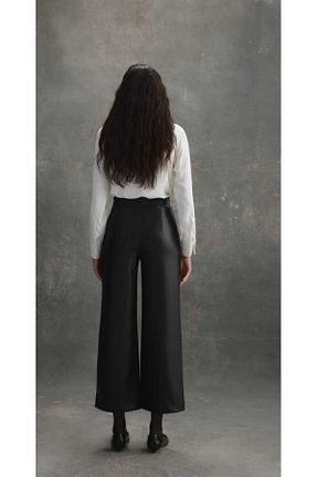 شلوار مشکی زنانه پاچه پهن Butik - کد 888877594