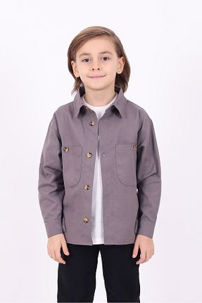 کت طوسی بچه گانه رگولار Pollito - کد 889676990