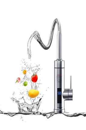 آب جوش و کتری متالیک 3000 W GenelTedarik - کد 888886638