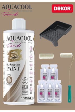 رنگ اکریلیک سفید Aquacool Trend - کد 795811653