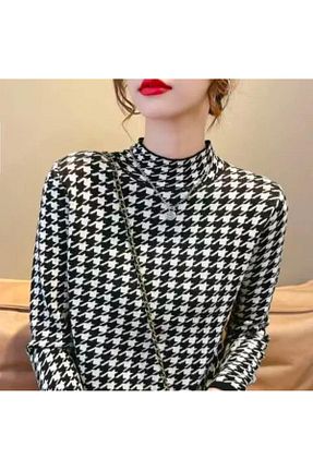 بادی مشکی زنانه یقه نیم ماهیگیر markatrend - کد 888906433