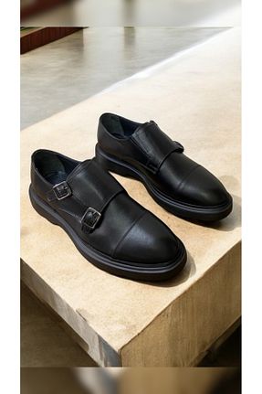 کفش کلاسیک مشکی مردانه چرم خالص shop - کد 885696829