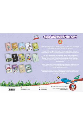 کتب فعالیتی و آموزشی 3 - 6 سال Çocuk Akademi - کد 104779265
