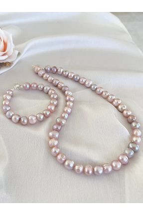گردنبند مروارید صورتی Zokak - کد 887122821
