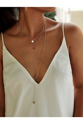 گردنبند استیل ( فولاد ) زنانه استیل (فولاد) NKIE JEWELS - کد 888945921