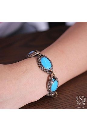 دستبند نقره زنانه 925 عیار Nusret Takı - کد 32097588