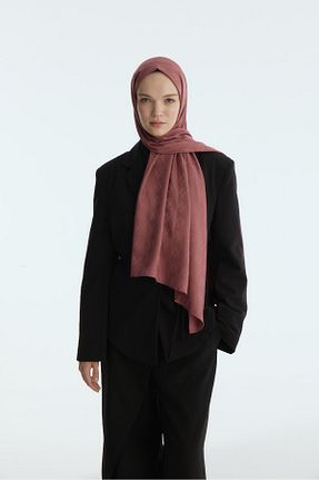 شال صورتی زنانه پنبه پلی استر MİRSOY SCARF - کد 888962398