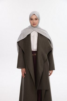 شال طوسی زنانه پنبه پلی استر MİRSOY SCARF - کد 888964534