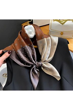 شال قهوه ای زنانه Dgt Luxury - کد 888965972
