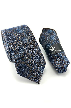 کراوات رنگی مردانه میکروفیبر PİERRONİ - کد 889009537