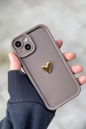 کاور و قاب قهوه ای iPhone 13 KVK PRİVACY - کد 889007328