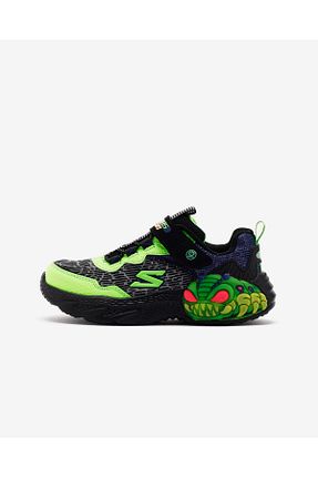 کفش اسنیکر رنگی بچه گانه بند دار Skechers - کد 803383718